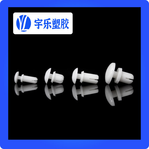 R3.5R4R5R6膨胀铆钉塑料子母扣风扇铆钉固定扣PC板按压式膨胀卡扣 - 图0