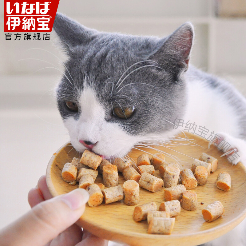 伊纳宝（INABA）烤系列烤鸡肉卷猫饼干猫零食30g*6包金枪鱼味 - 图3