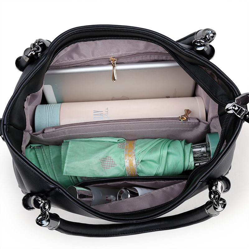 新款女包中年妈妈包女士包包大容量手提包软皮百搭真皮单肩斜挎包,淘宝优惠券,粉丝福利购,淘宝优惠卷