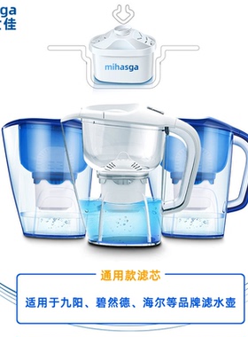 适配九阳滤水壶滤水器B02A/B04滤芯美的QC1651德国碧然德净水杯壶