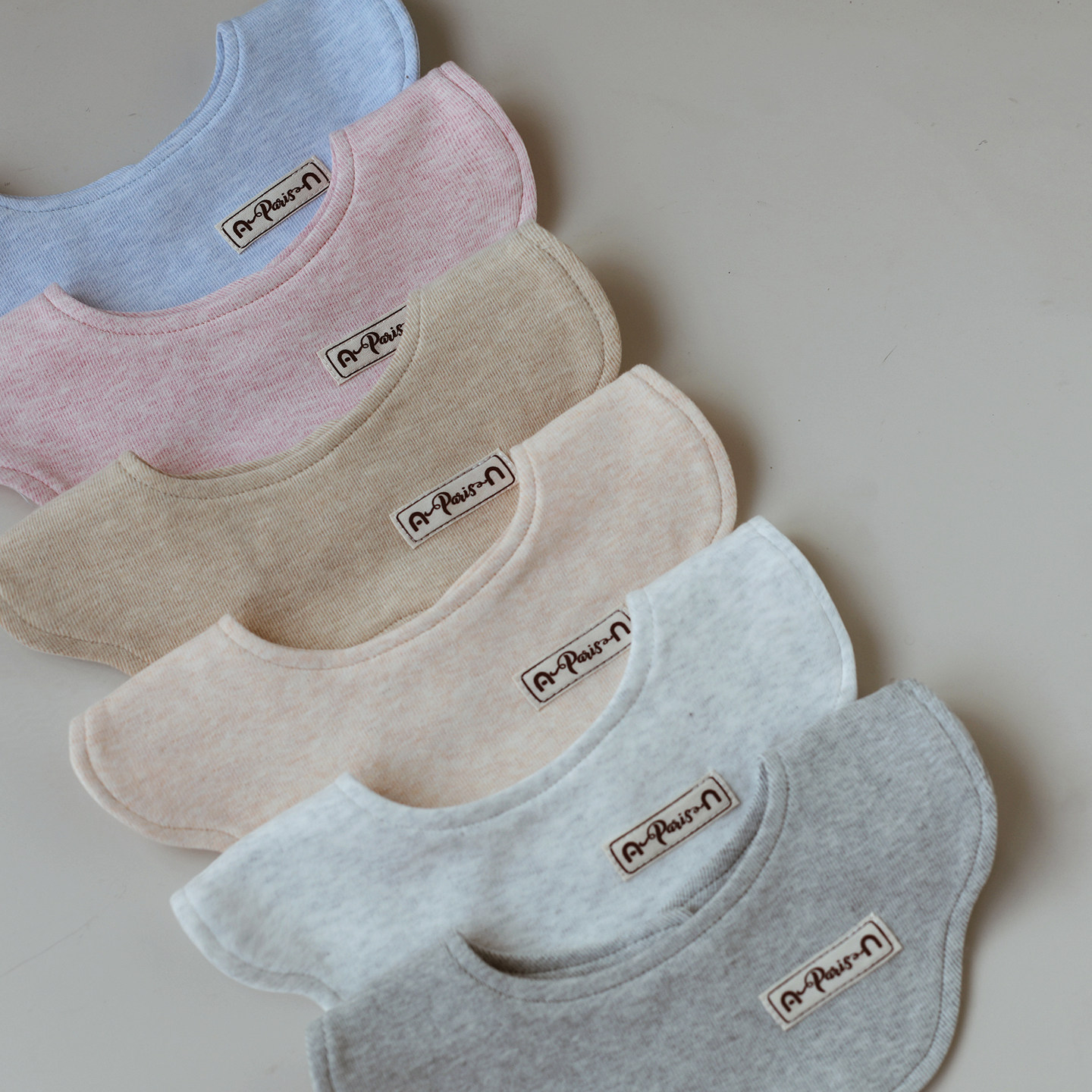 婴姿韩国ins婴儿花瓣双面口水巾围兜新生口水巾宝宝辅食围嘴吸水,淘宝优惠券,粉丝福利购,淘宝优惠卷