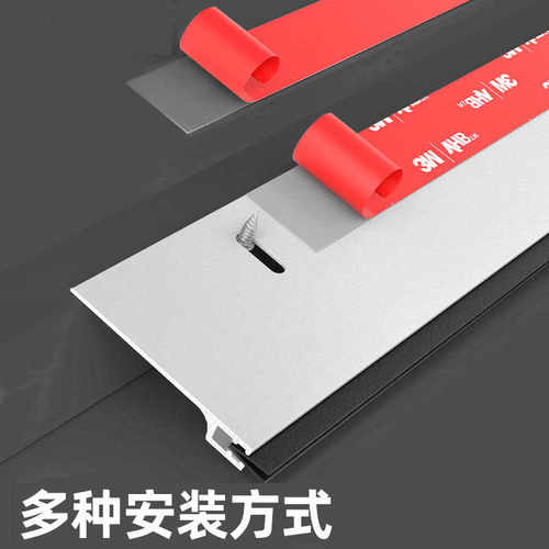 门底门缝密封条挡鼠板防老鼠铝合金挡老鼠堵门缝防尘挡风条降噪音 - 图1