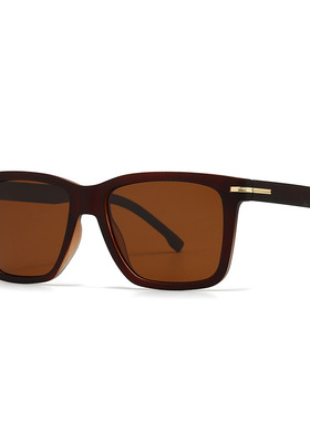 年新款方形金属配件男偏光太阳镜墨镜女太阳镜