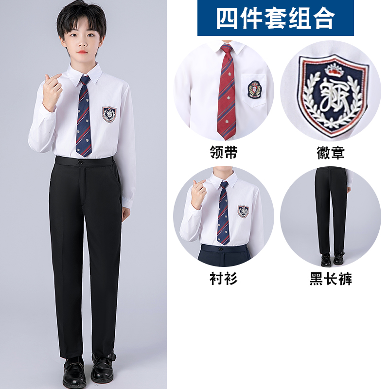 六一中小学生大合唱表演服装英伦风校服班服朗诵演出服儿童幼儿服