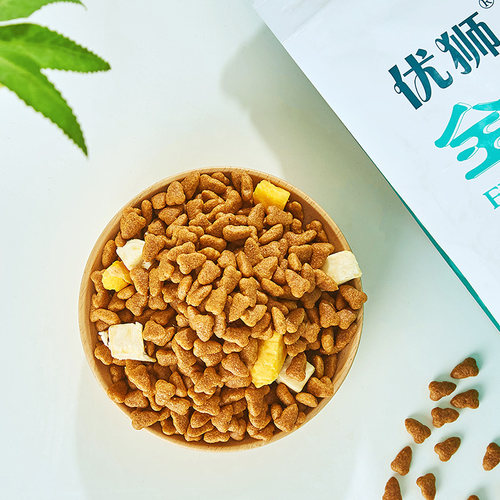 优狮双拼冻干猫粮成猫幼猫全阶段鸡肉蛋黄增肥发腮营养猫粮流浪猫 - 图2