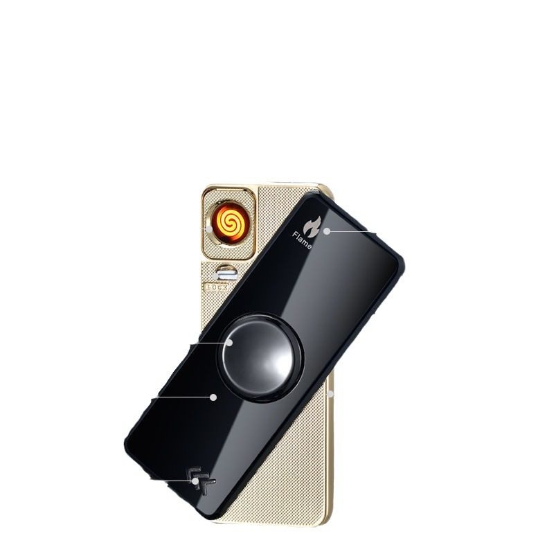 2026新款品牌男士高档指尖陀螺充电打火机点烟器usb个性创意解压,淘宝优惠券,粉丝福利购,淘宝优惠卷