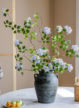 仿真花绿植树叶假花室内装饰摆件