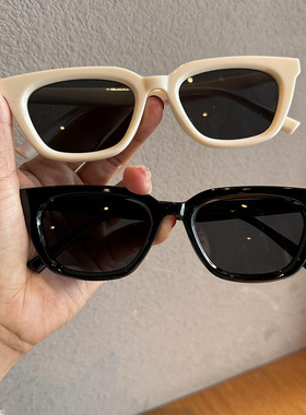 遮阳墨镜方形韩版女款