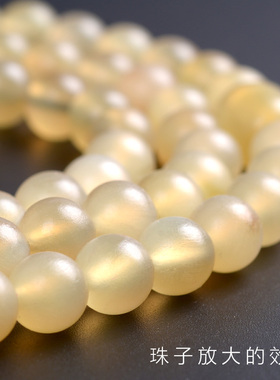 纳悟天然羊角多圈手串温润如玉