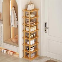 Full Nang bamboo shoe rack Sub-simple entrance door home Dormitory Containing Economy Type 2022 New Explosive Disposal Small Shoe Cabinet