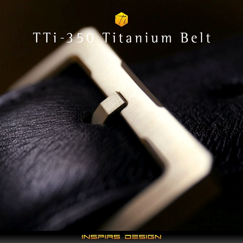 TIMAZE TTI-350 Titanium Buckle Belt Inspirs Inspirs дизайн подлинный