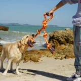 Tug -Of -Rivers Toy Toy -устойчивые душные артефактные собаки, кусать игрушки Big Dog Grinting Toys, игрушки для укусов собаки