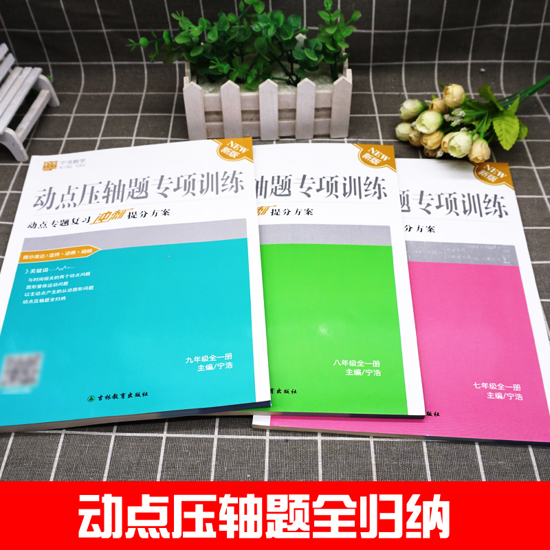 宁浩数学计算天天练动点压轴题专项训练七八九年级初中数学计算天天练数学新版动点压轴题专项训练应用题练习题数学计算达人通用版 - 图3