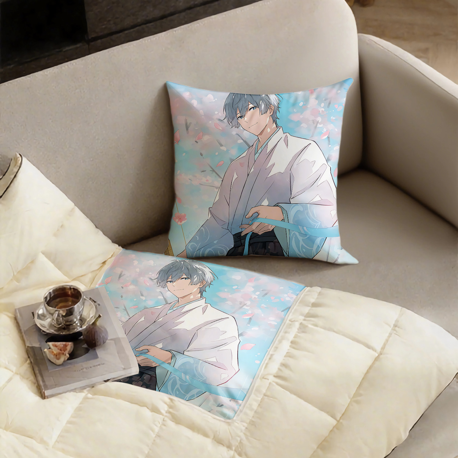 弦音风舞高中弓道部抱枕超软两用多功能空调被办公抱枕被热血动漫,淘宝优惠券,粉丝福利购,淘宝优惠卷