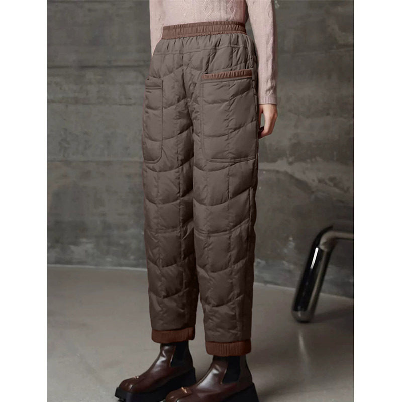 2025冬季新款棉裤女防风保暖外穿轻薄宽松休闲束脚加厚哈伦棉裤潮,淘宝优惠券,粉丝福利购,淘宝优惠卷
