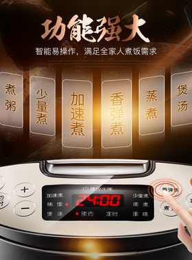 苏泊尔5L大容量球釜电饭煲