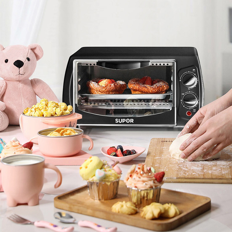 苏泊尔家用10升烘焙迷你双层电烤箱 苏泊尔鑫三荣电烤箱