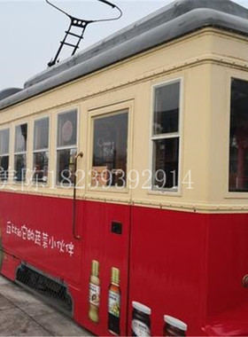 老式商业街景区美陈道具装饰品