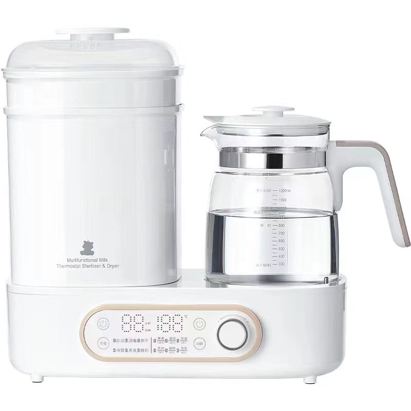 小白熊奶瓶调奶器消毒锅带烘干婴儿恒温热水壶热奶器二合一5017II,淘宝优惠券,粉丝福利购,淘宝优惠卷