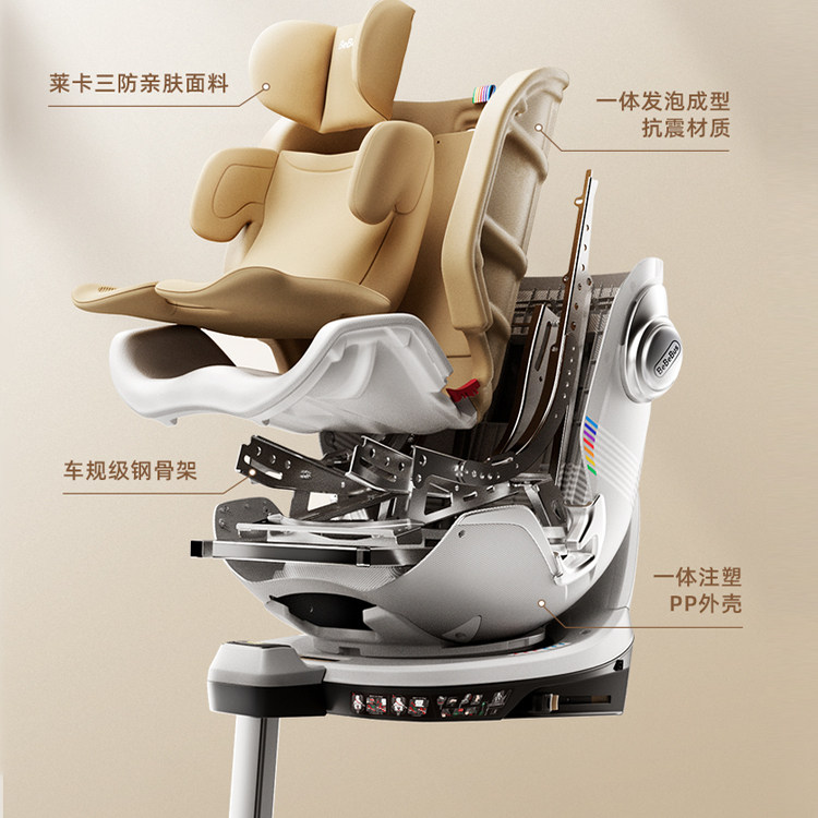 bebebus天文家pro安全座椅车载0-6岁新生儿宝宝汽车座椅360度旋转,淘宝优惠券,粉丝福利购,淘宝优惠卷