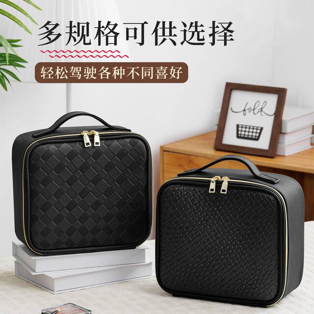 2025 new style cosmetic bag with light large capacity