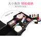 Professional multi-layer nail art and embroidery tool box cosmetic bag