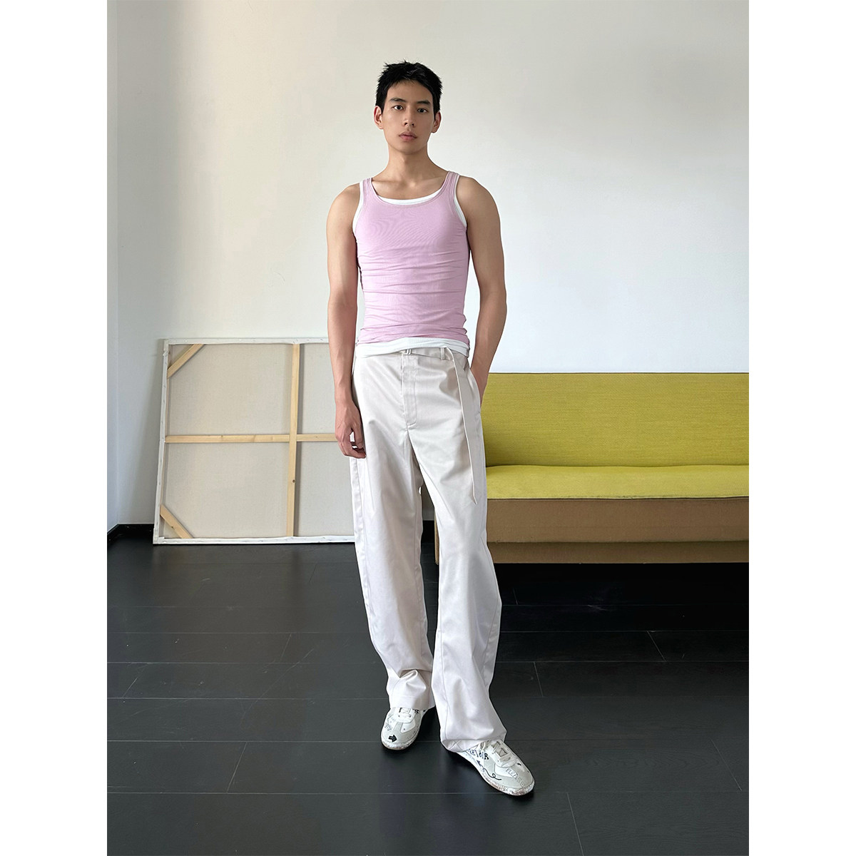 TRENDYWU 基础百搭“常规”性感叠穿弹力螺纹透气运动贴身背心,淘宝优惠券,粉丝福利购,淘宝优惠卷