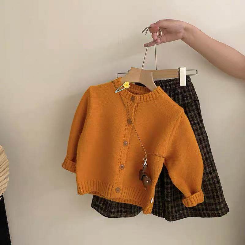 女童巨好看毛衣开衫套装26春季新款儿童洋气外套女宝宝显白阔腿裤,淘宝优惠券,粉丝福利购,淘宝优惠卷