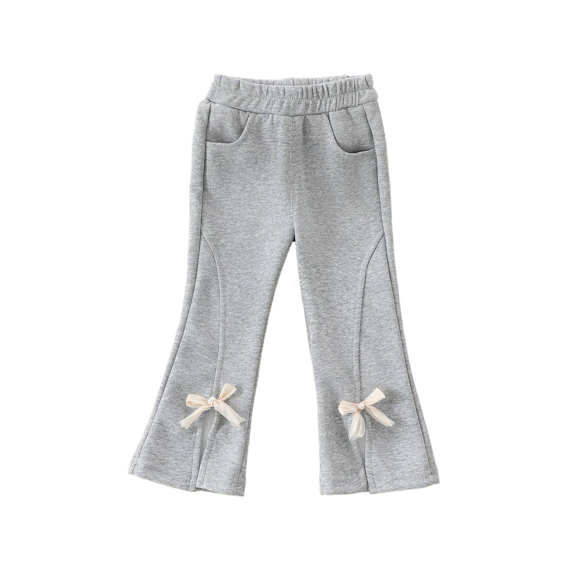 女童喇叭裤春秋新款儿童宝宝韩版修身长裤子女孩洋气打底长裤外穿,淘宝优惠券,粉丝福利购,淘宝优惠卷