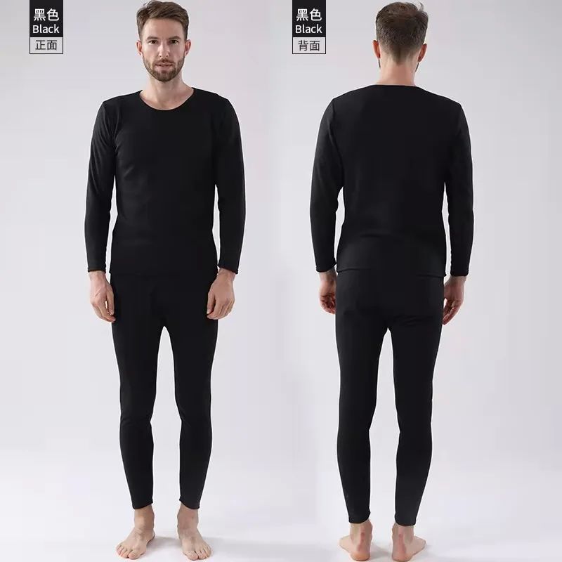 Men's Thermal Underwear Long Johns For Male Winter Thick The - 图3