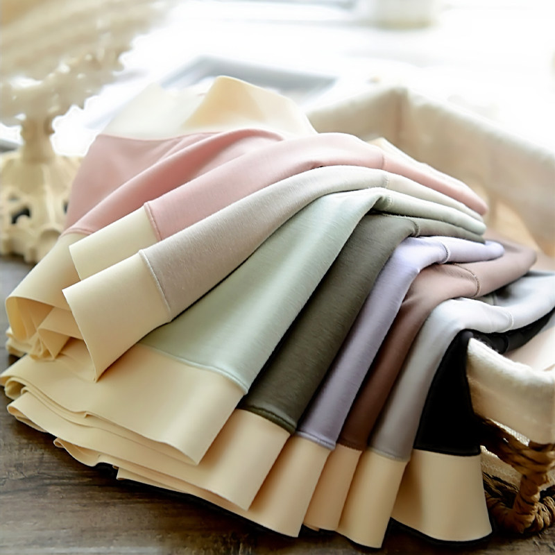 3条 60支莫代尔内裤女士包臀柔软无痕薄款不夹臀简约中腰女生短裤,淘宝优惠券,粉丝福利购,淘宝优惠卷