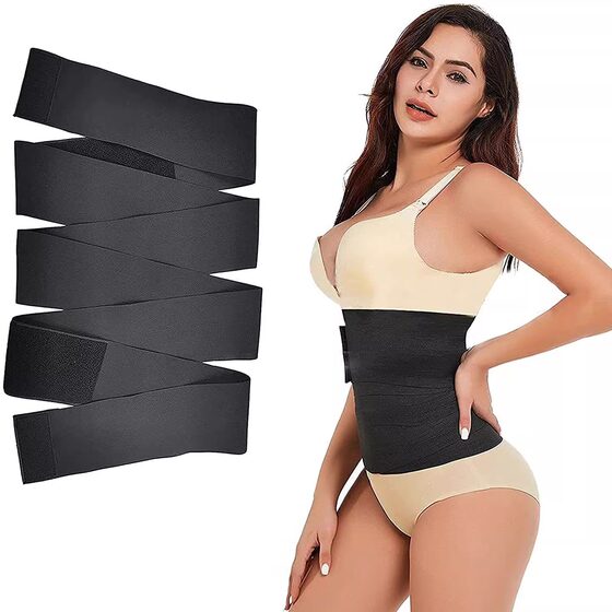 Elastic waistband, yoga abdominal belt, women's belt, lengthening waist trainer, shaping, gathering, and seamless