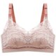 Thin mulberry silk nursing bra without wires, breastfeeding bra for women during pregnancy and postpartum, thin large cup with top buckle