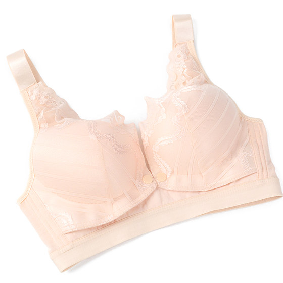 Maternity bra, front buttoned nursing clothing, four seasons style, large size