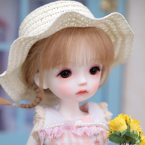 bjd娃娃六分bjd正版娃娃bjd6分肉桃女娃bjd素体sd娃娃bjd人偶娃娃 - 图1
