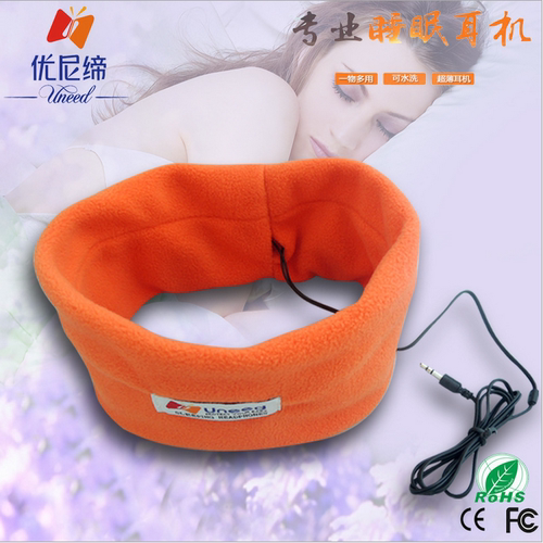 正品uneed睡眠耳机隔音睡觉防噪音蓝牙低音头套式运动耳机包邮 - 图2