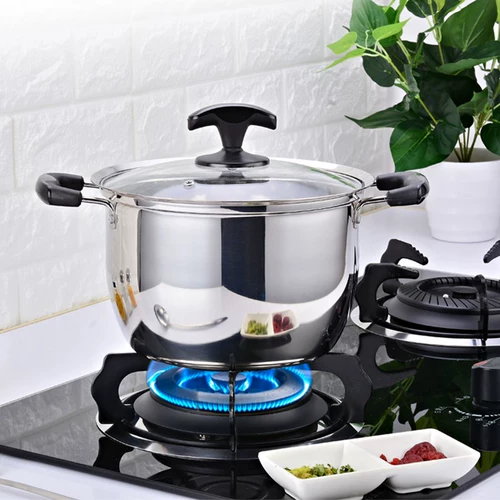 Каша -каша из нержавеющей стали горшок с горшками горшок с горшок горшок горшок с домом варена