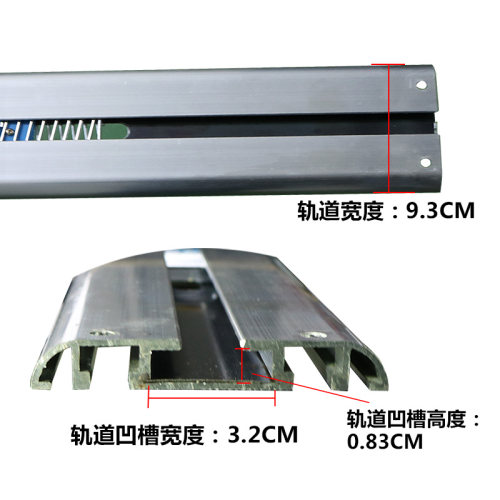 包邮高速延时轨道式断布机液晶计数裁布机大功率自动磨刀切布机-图3