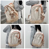 Небольшой дизайнерский вместительный и большой универсальный школьный рюкзак для отдыха для путешествий, сумка через плечо, тренд сезона, подходит для студента