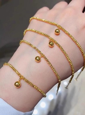 爆闪蹦迪珠手链女2025年新款