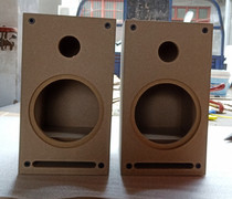 Special price 65-inch empty box car suit coaxial medium bass horn sound box small treble two-frequency wooden box