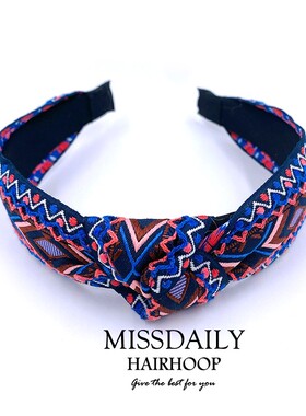 missdaily布艺刺绣发箍