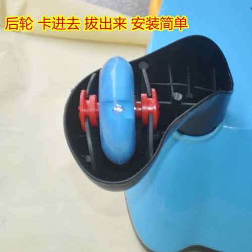 儿童扭扭车轮子配件前轮后轮妞妞车溜溜车万向轮静音轮轴承零件 - 图1