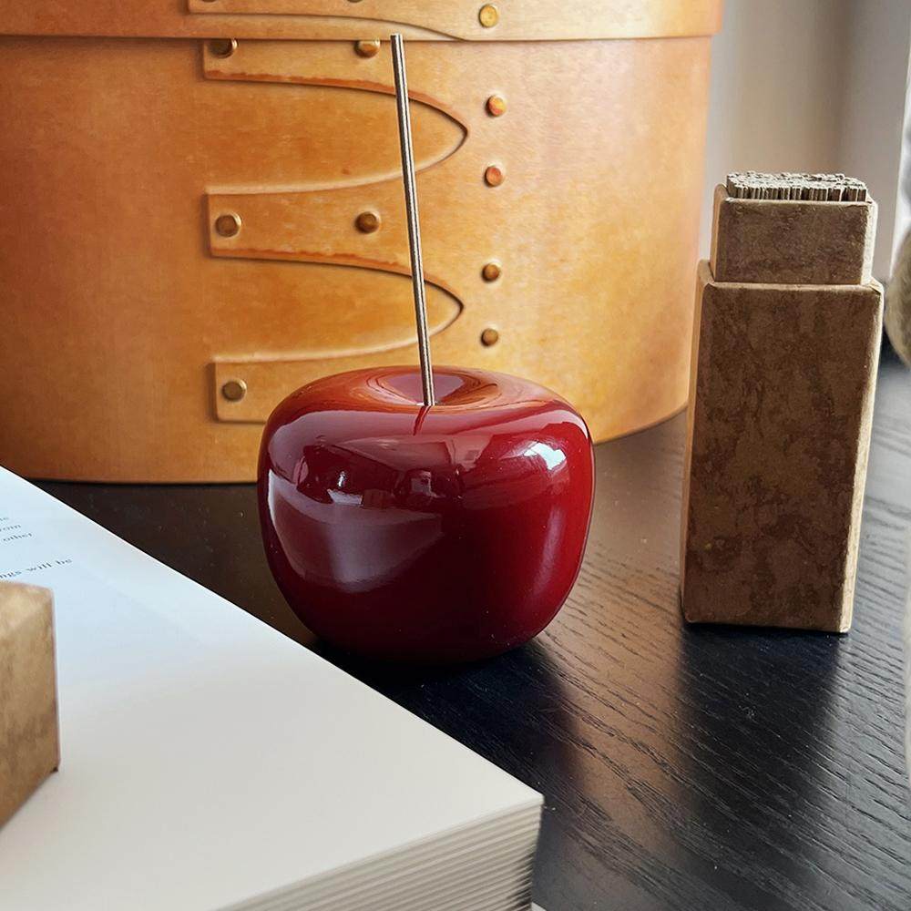 秘密卡车创意小众木制新年苹果插香设计红苹果香插木摆件ins装饰,淘宝优惠券,粉丝福利购,淘宝优惠卷