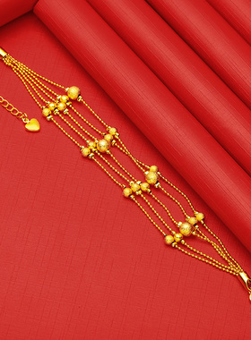 新款饰品首饰手表链女士久不褪色个性仿真手镯首饰品