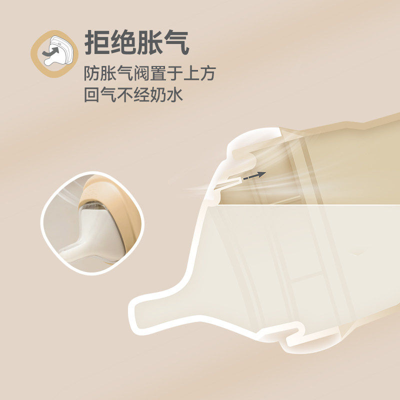 【自营】Hegen婴幼儿新生儿PPSU奶瓶150ml/240ml/330ml奶嘴正品