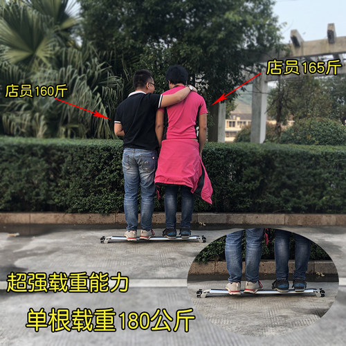 suv mpv汽车通用行李架横杆 旅行架越野车铝合金载重带锁横梁 - 图1