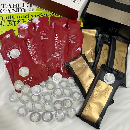 华赫初芯草本果蔬压片糖果小魔条咖啡固体饮料后生元植萃饮正品 - 图0