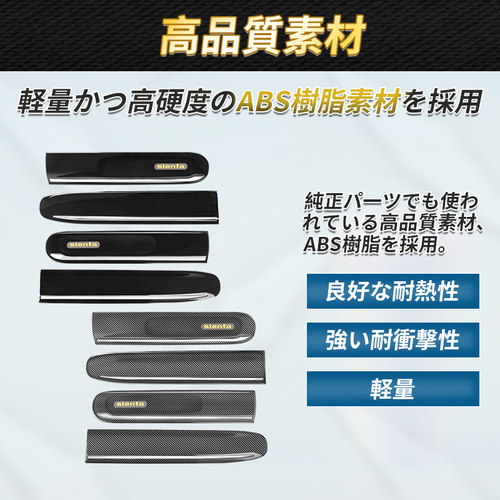 适用于22款丰田SIENTA10系车门侧饰条改装车门装饰配件外饰 - 图2
