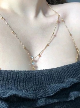 Willa｜纯欲choker项链女欧美风辣妹身体链胸链全身性感后背链